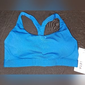 Athleta Turquoise Sports Bra NWT Medium
